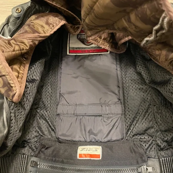 Leather Motorcycle Jacket - Picture 4 of 14